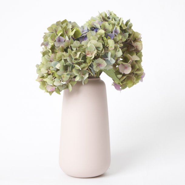 Ditte Fischer - Keramik håndlavet vase, stor og høj, rosa